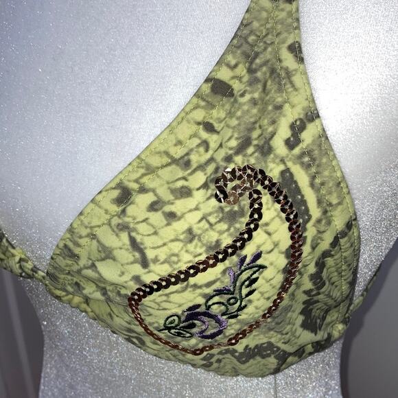 NWT CIA.MARITIMA Brazilian Bikini Top Sz M - Picture 3 of 9